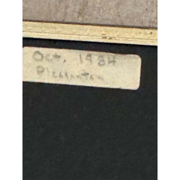 Vintage Intercraft Gold-Tone Ornate Rectangular Photo Frame - Picture 4 of 5